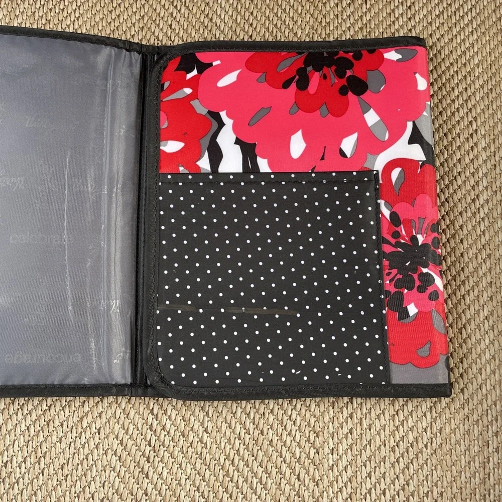 THIRTY ONE Fold It Up Organizer BOLD BLOOM Tri-Fold iPad  Tablet Case